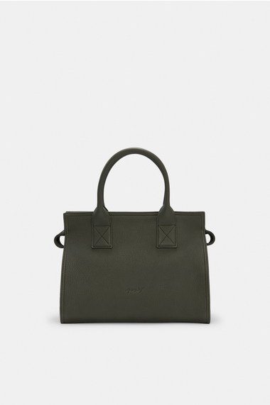 Curva Piccola Green Handbag